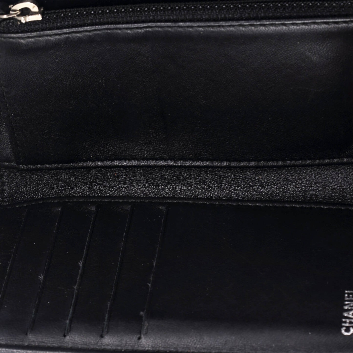 Chanel Boy Trifold Flap Wallet Quilted Lambskin Medium