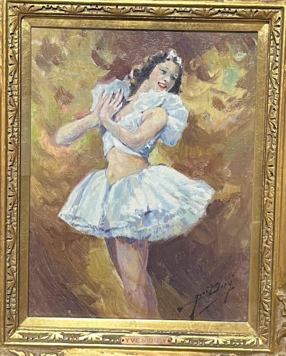 Yves Diey (France) - Ballerina Signed Original