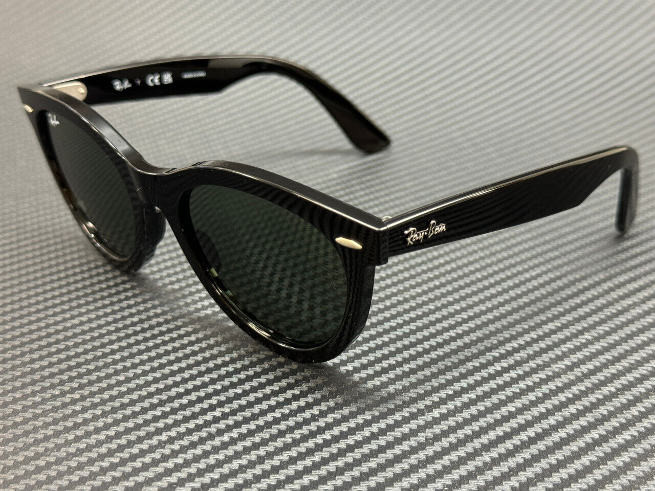 RAY BAN RB2241 901 31 Black Green Unisex 54 mm