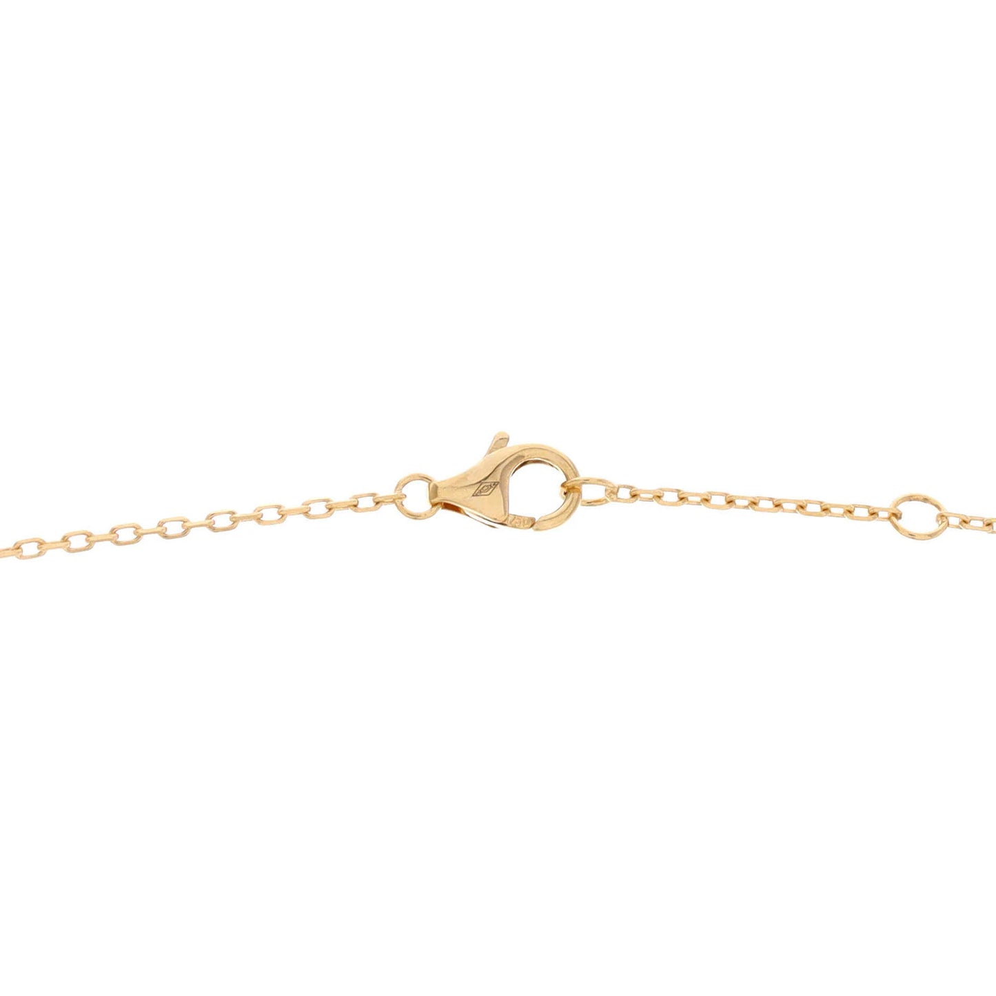 Cartier Juste Un Clou Pendant Necklace 18K Yellow Gold With Diamonds