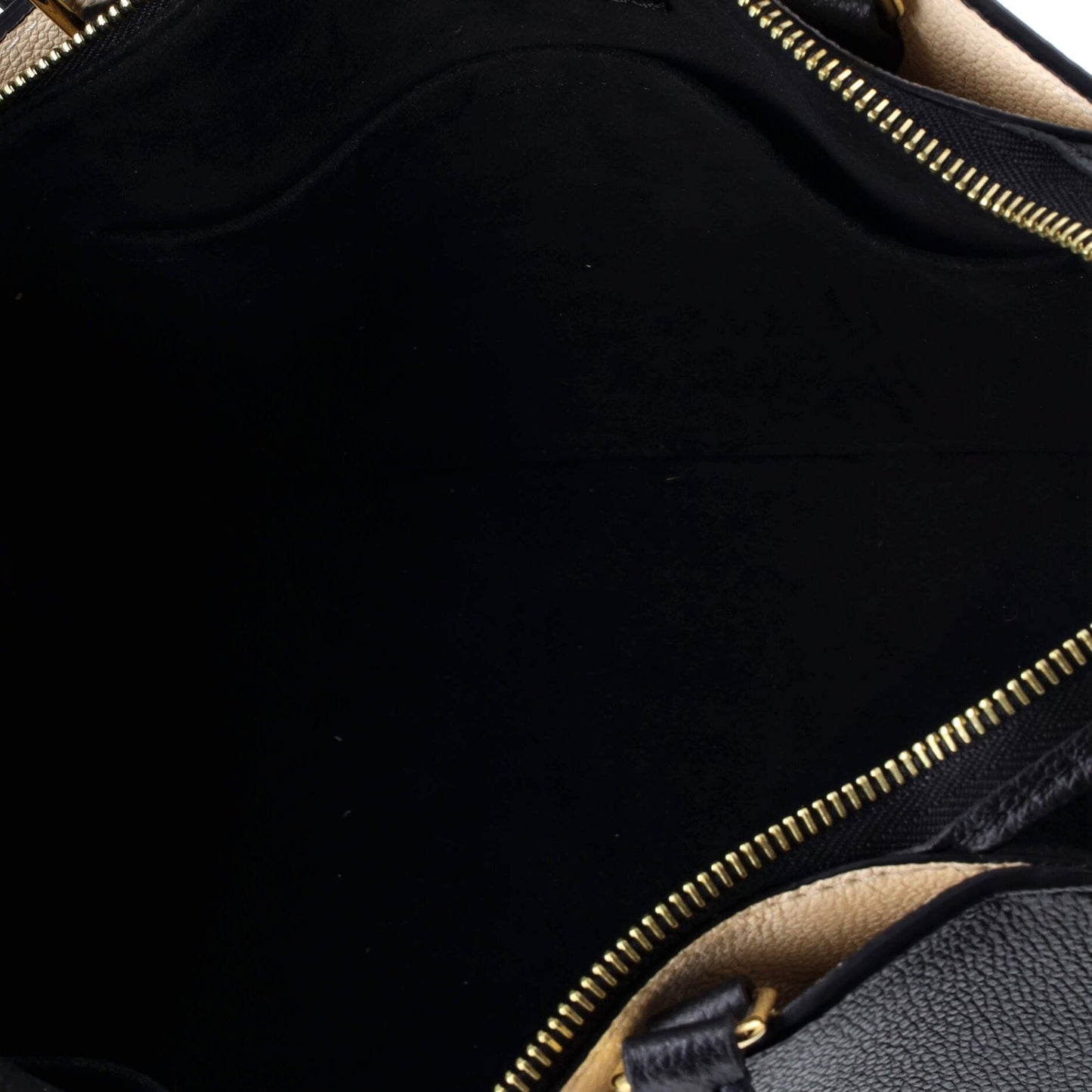 Louis Vuitton Petit Palais Handbag Bicolor Monogram Empreinte Giant