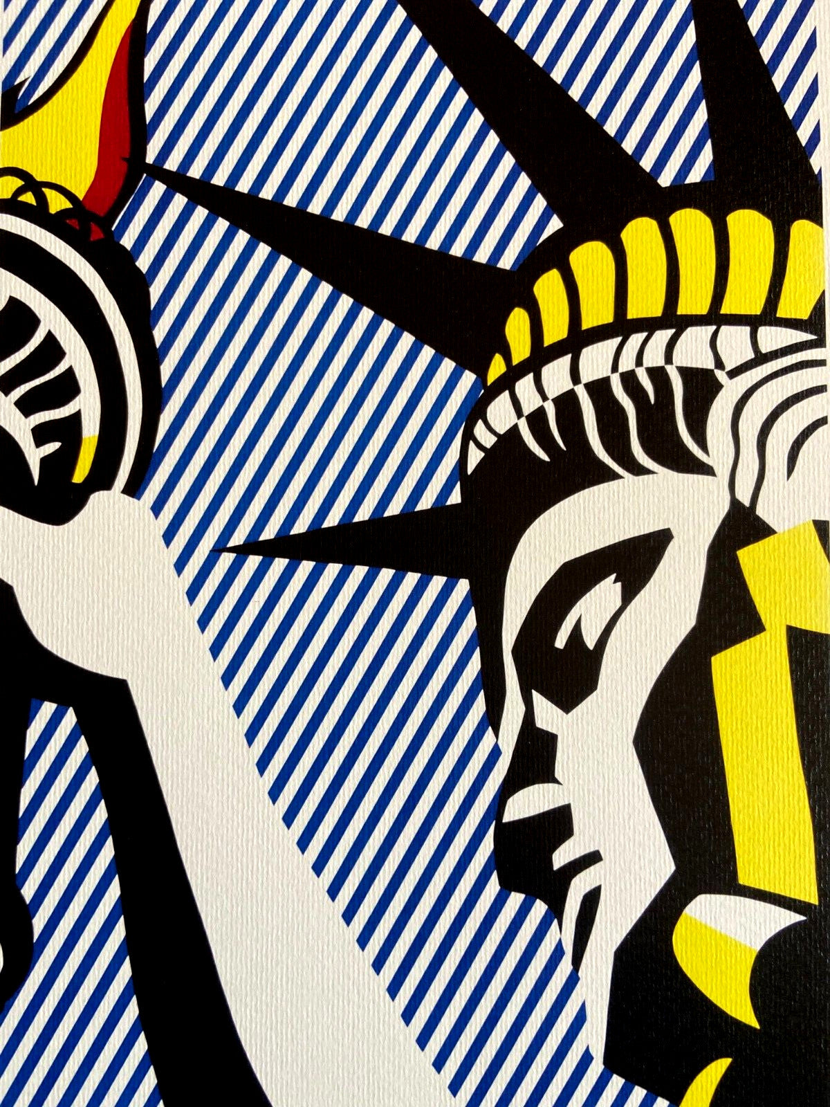 Roy Lichtenstein Lithograph Coa Signed Numbered