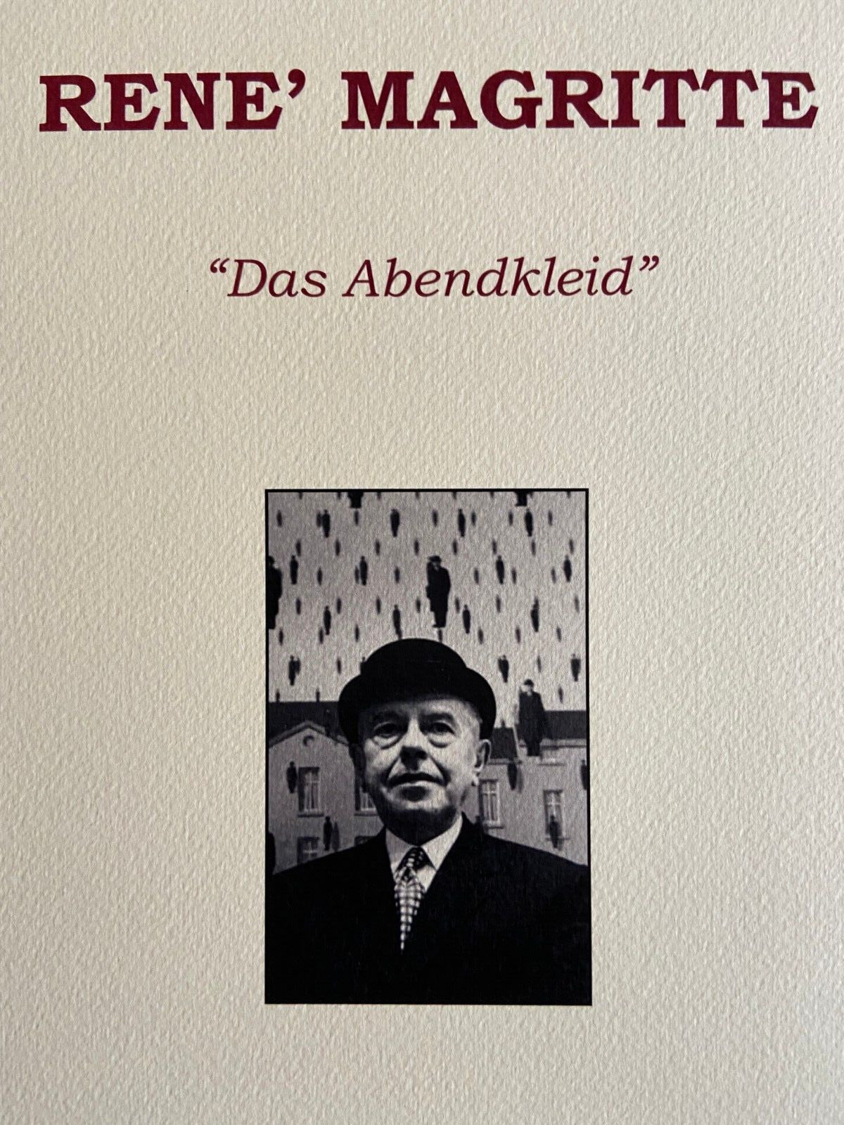 Ren Magritte Lithograph Coa Signed Numbered By