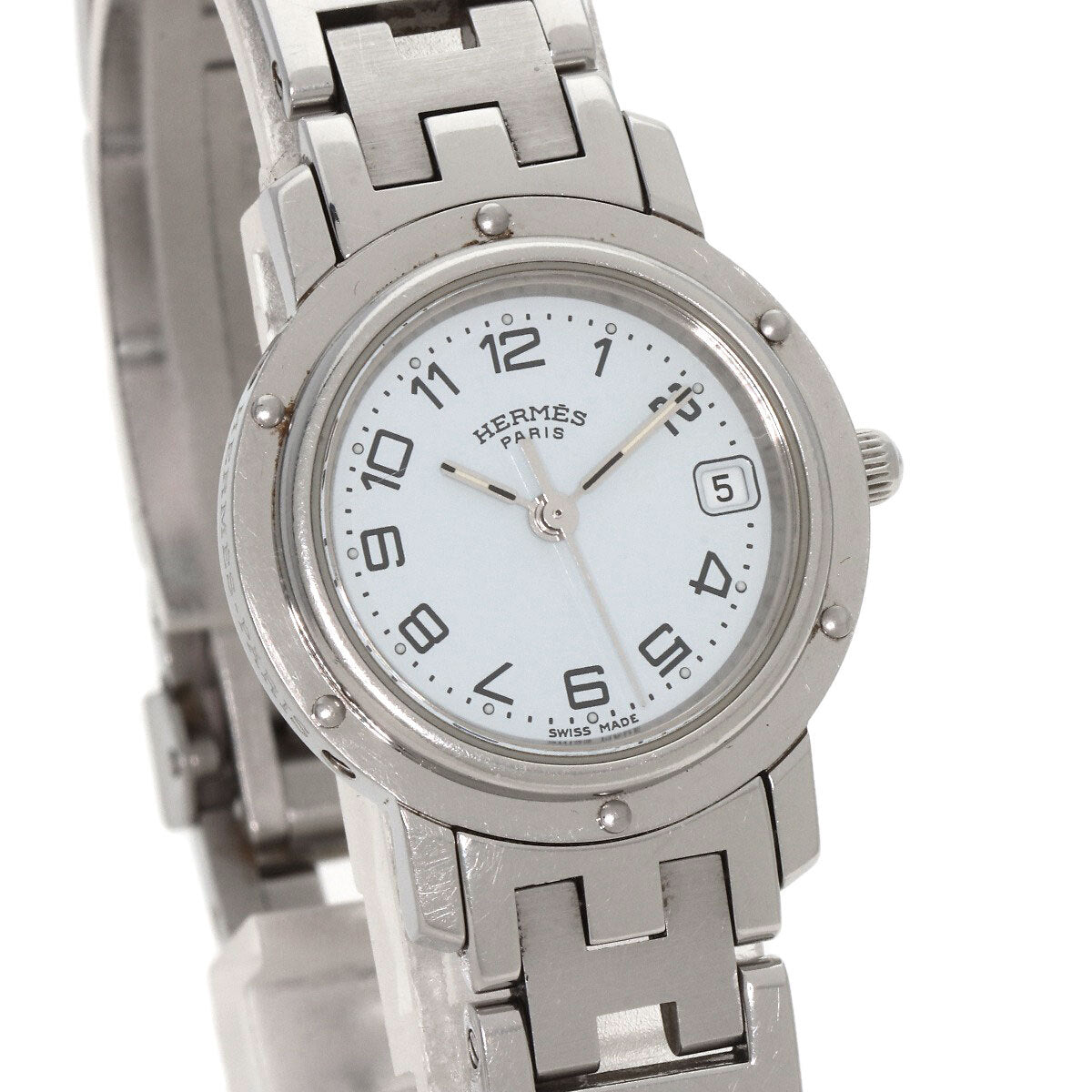 Hermes Clipper Watches Cl4.210 Stainless Steel/Stainless Steel Ladies