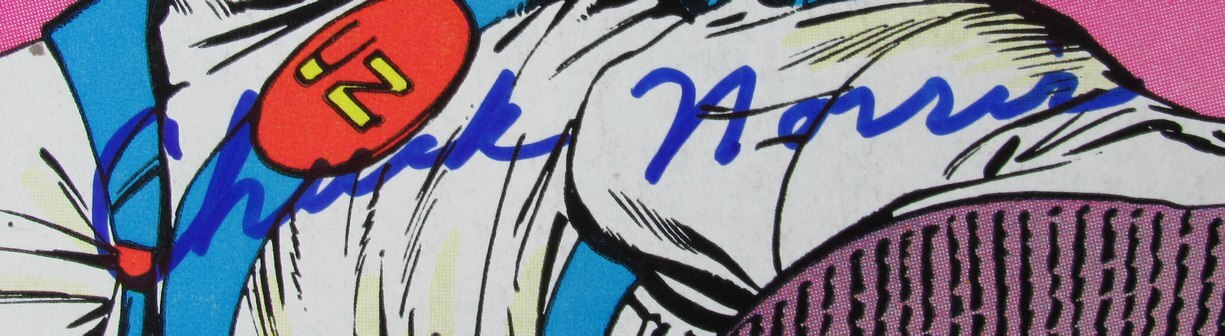 Chuck Norris Autographed Comic Book March 2, 1987