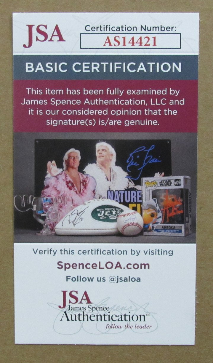 Jake Lamotta Signed/Inscribed "Raging Bull" 11X14