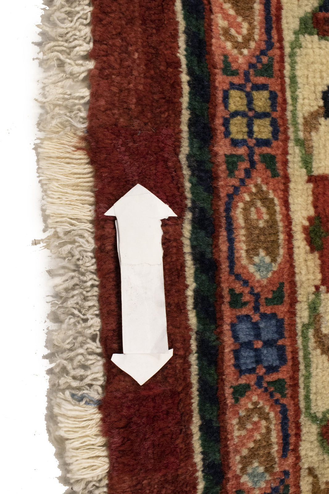 10'0X13'6 Ft Semi-Antique Traditional Handmade