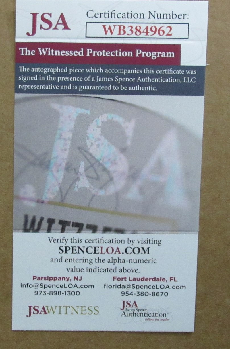 Larry Bird Hof Signed/Auto 8X10 Photo Boston Celtics Framed Jsa 189446