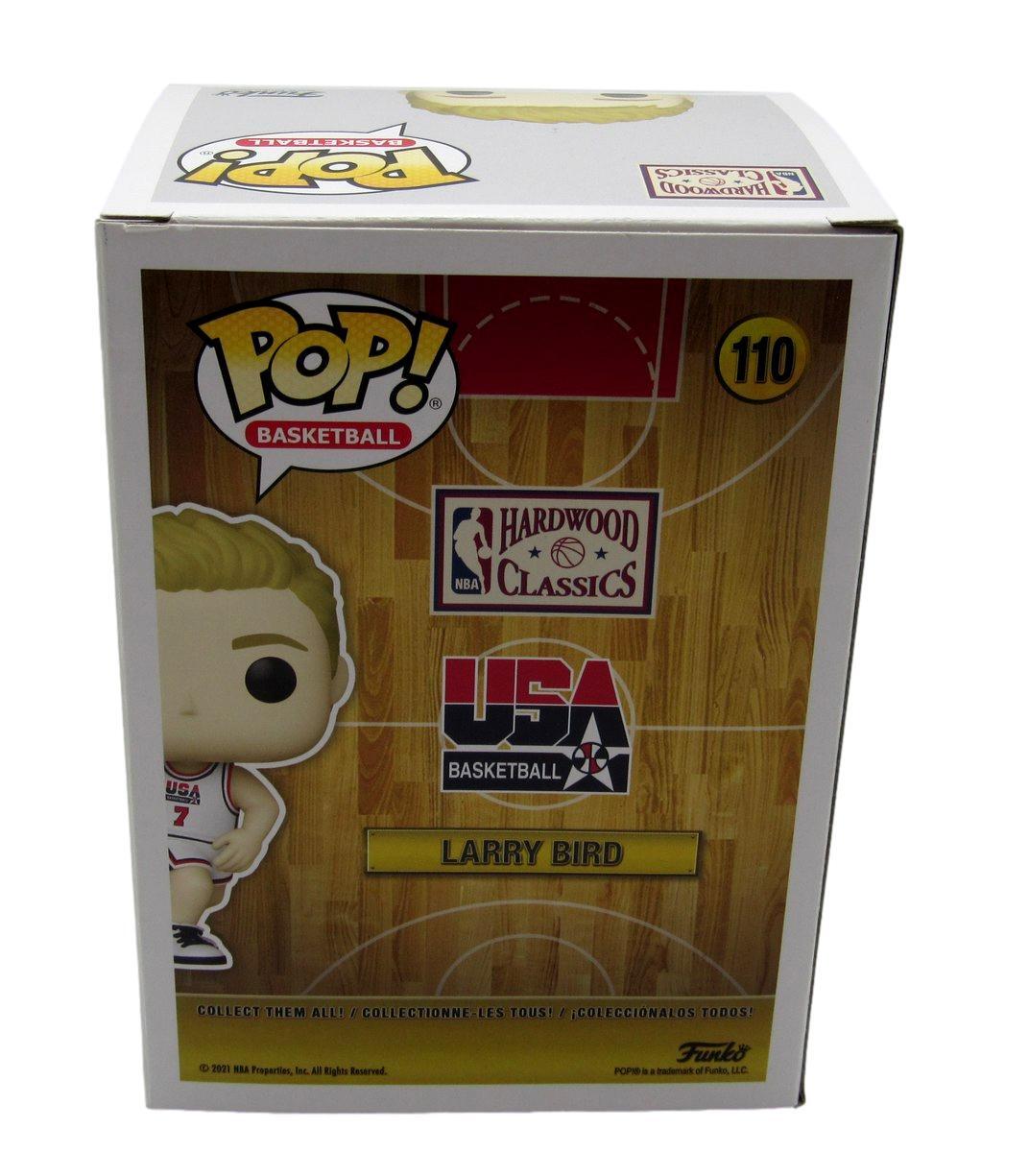 Larry Bird Hof Autographed Funko Pop! Figurine