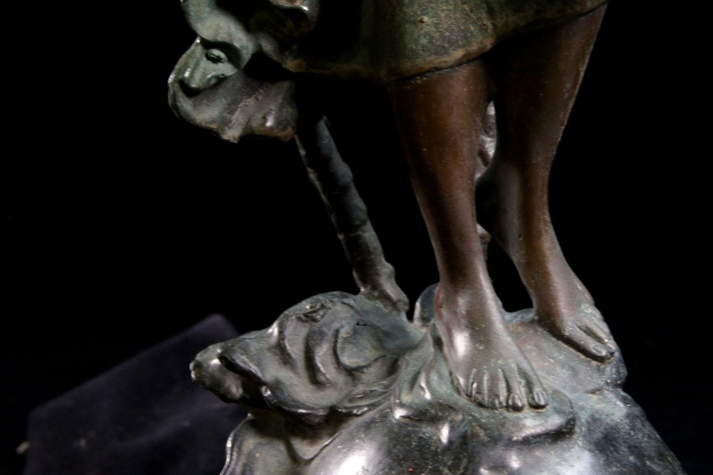 Auguste Moreau Bronze Lamp Sculpture "Aurore" Art Nouveau Woman 77Cm Signed