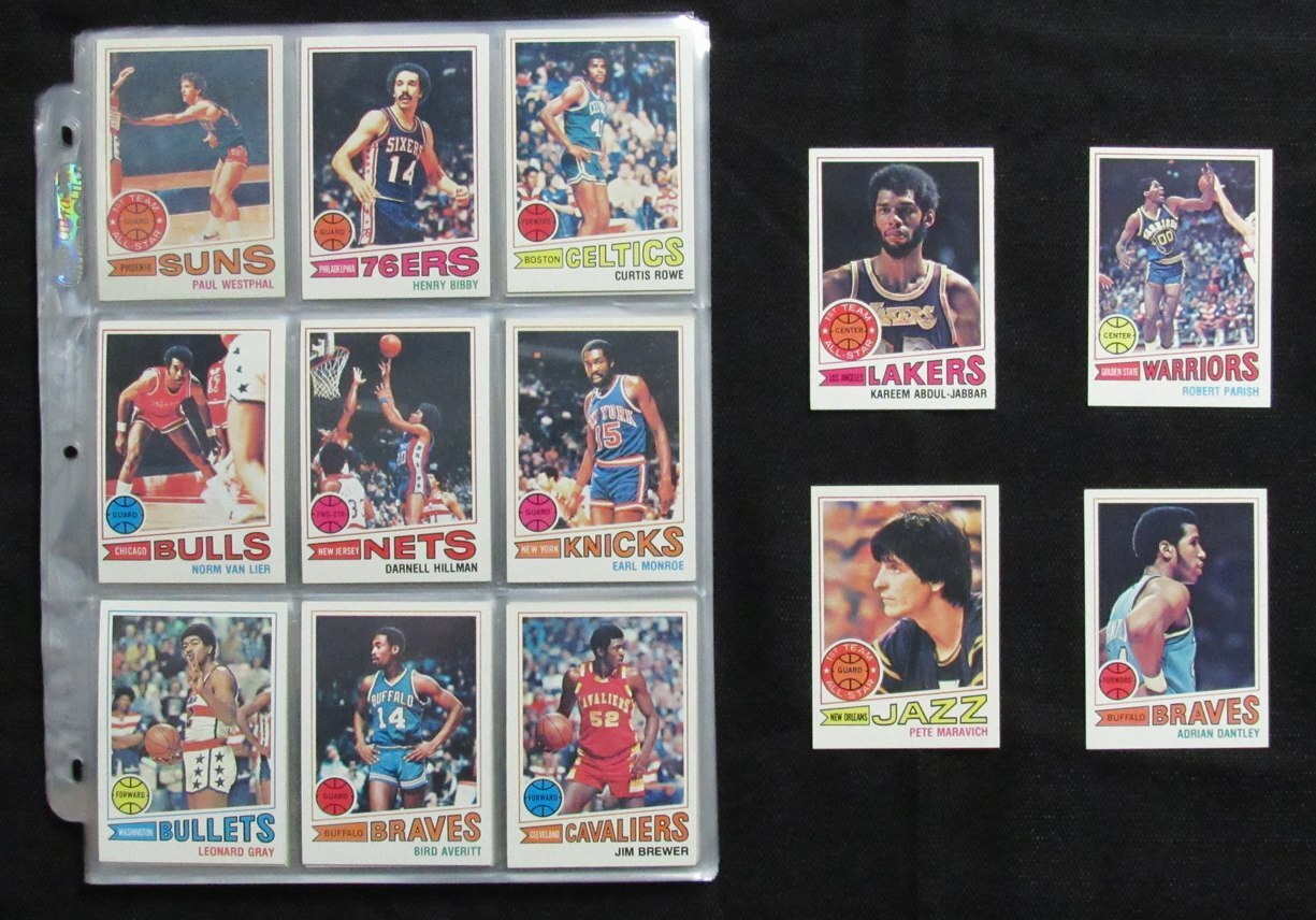 1977-78 Topps Basketball Complete Set (132)