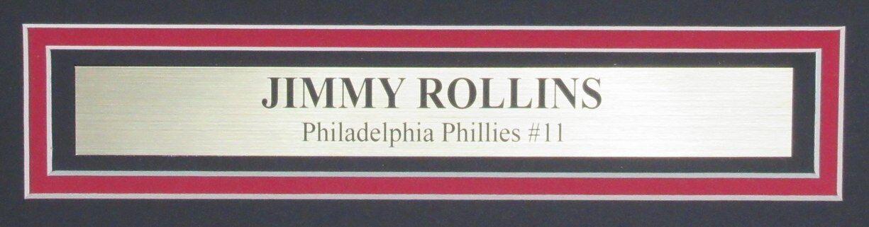 Jimmy Rollins Signed 16X20 Photo Philadelphia