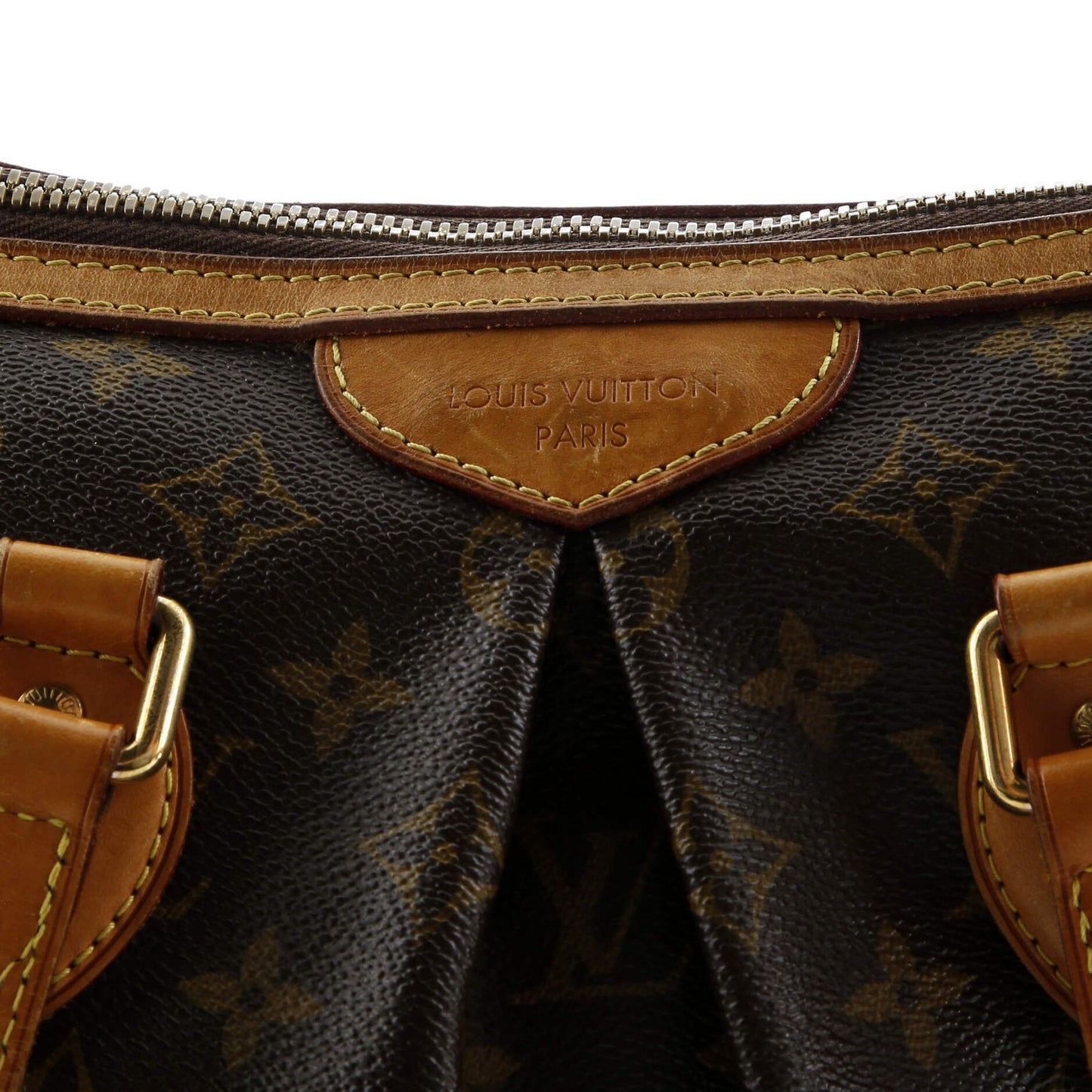 Louis Vuitton Palermo Handbag Monogram Canvas Pm