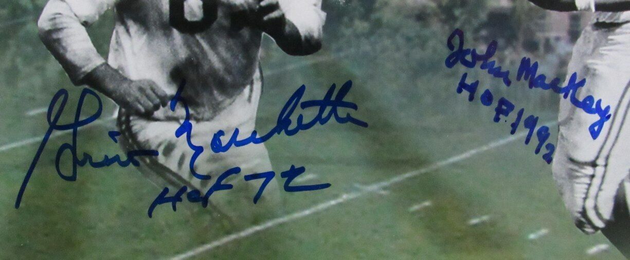 Baltimore Colts Hall Of Famers Signed/Autographed