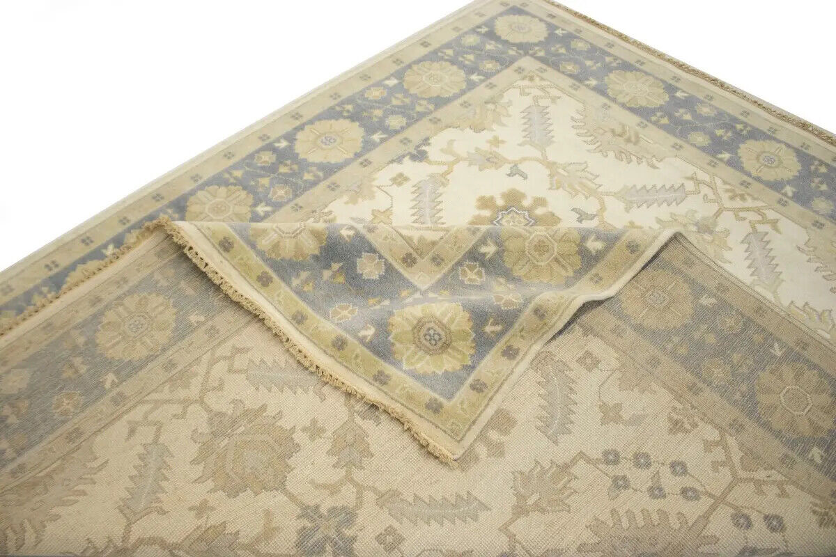 8X10 Ft Handmade Vintage Oriental Rug Muted