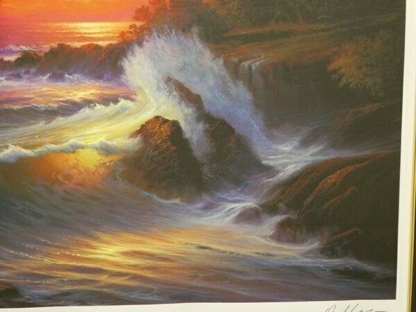 William Deshazo "Crimson Glow" Ed350 Silk Screen