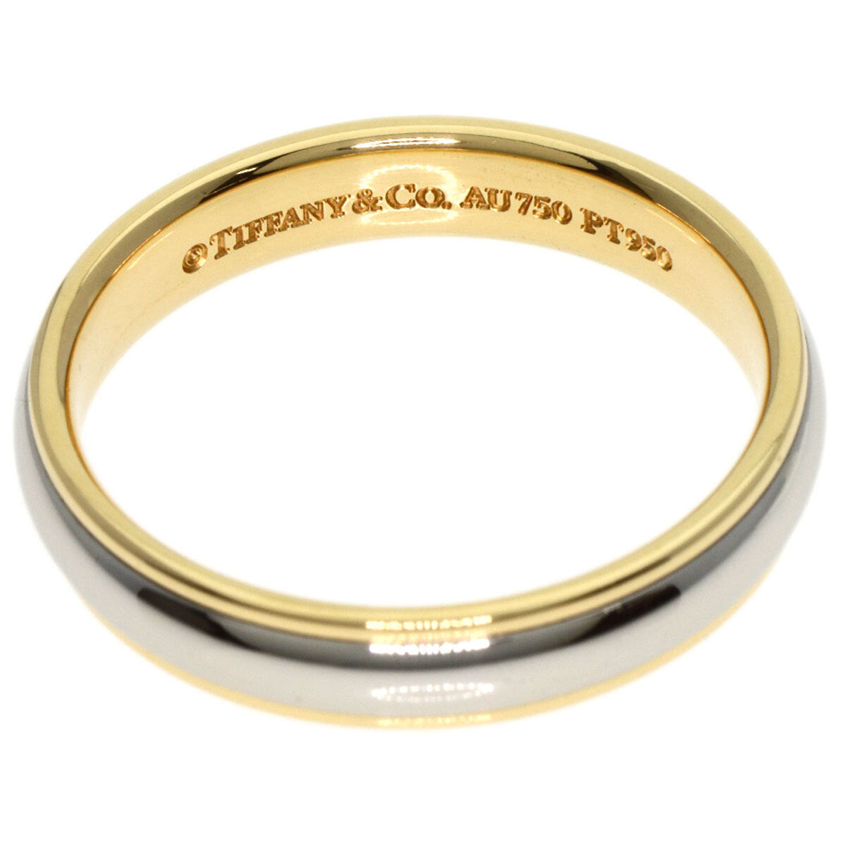 Tiffany&Co. Ring Classic Band K18 Yellow Gold