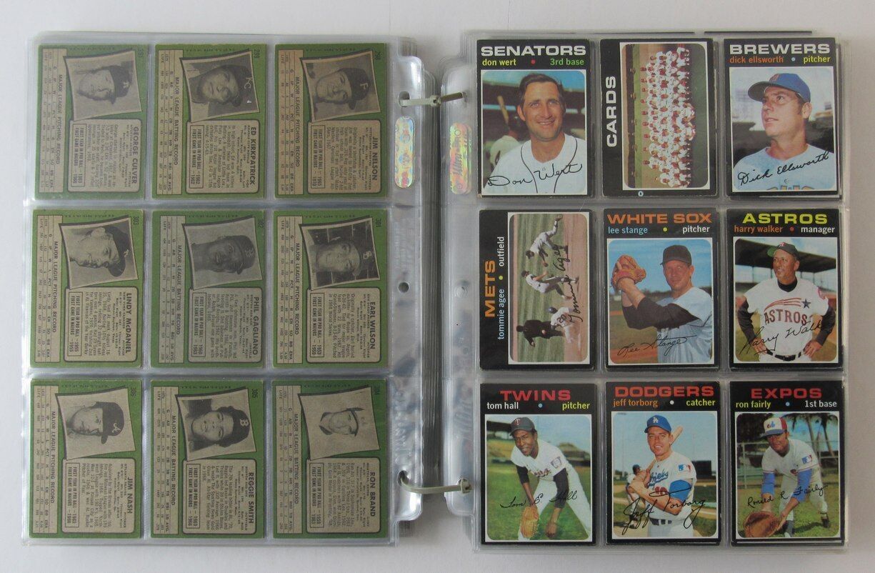 1971 Topps Baseball Complete Set (752) Cards