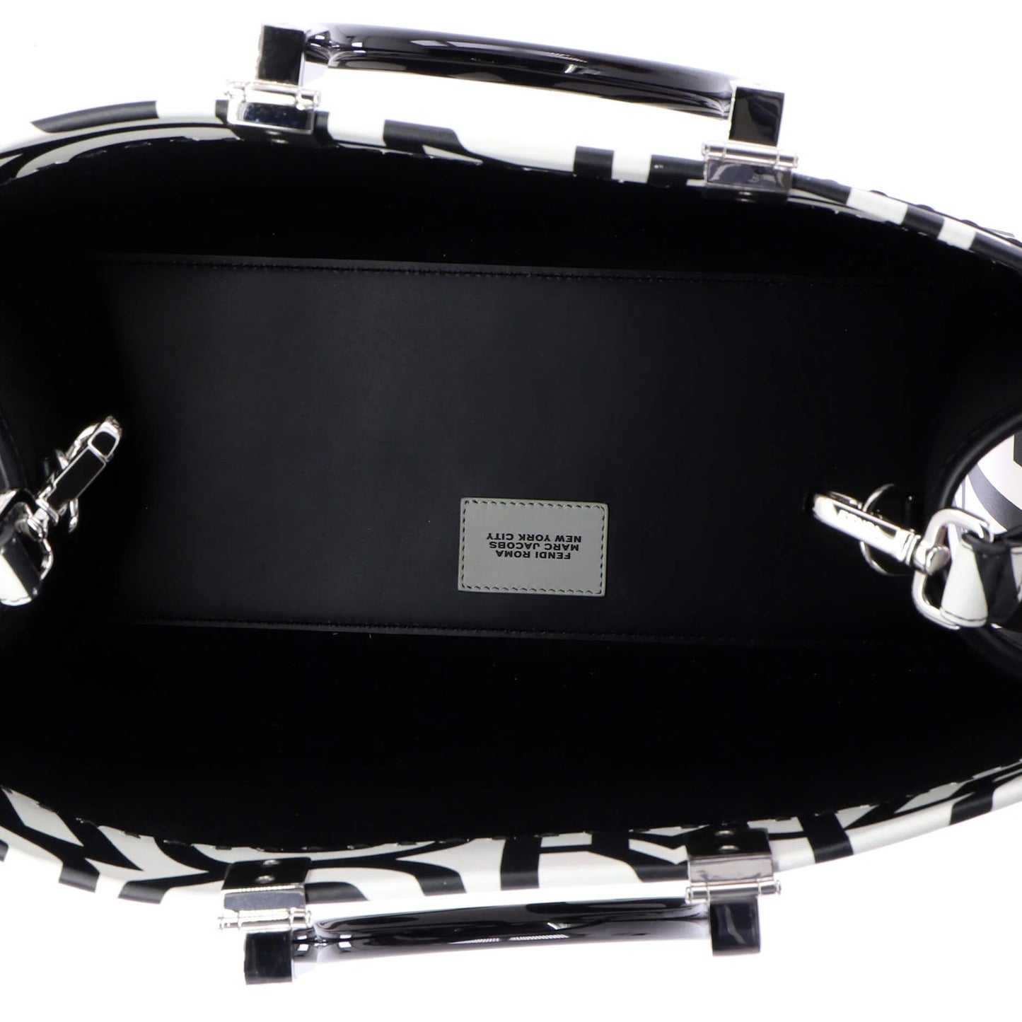 Fendi X Marc Jacobs Sunshine Shopper Tote Printed Leather Medium