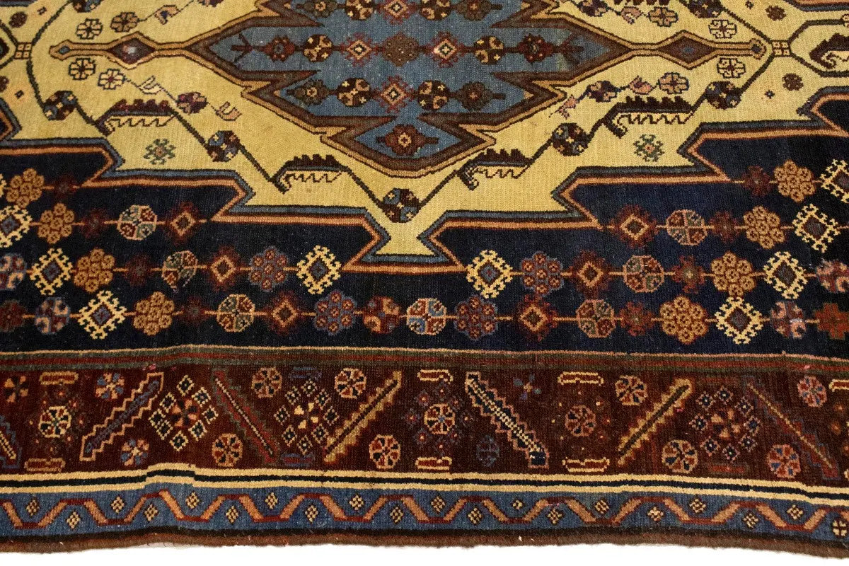 Antique Handmade Geometric Tribal Style Oriental