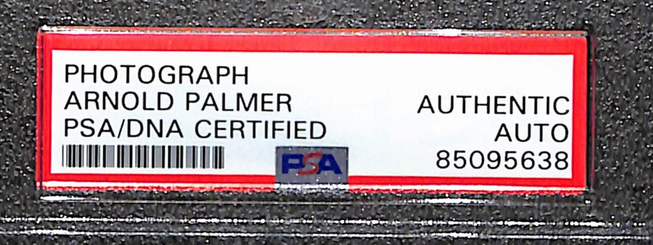 Arnold Palmer Signed 5.5X3.5 B/W Photo Psa/Dna