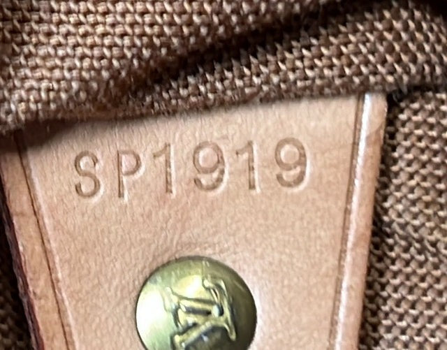 Louis Vuitton Vintage Montsouris Backpack Monogram Canvas Mm