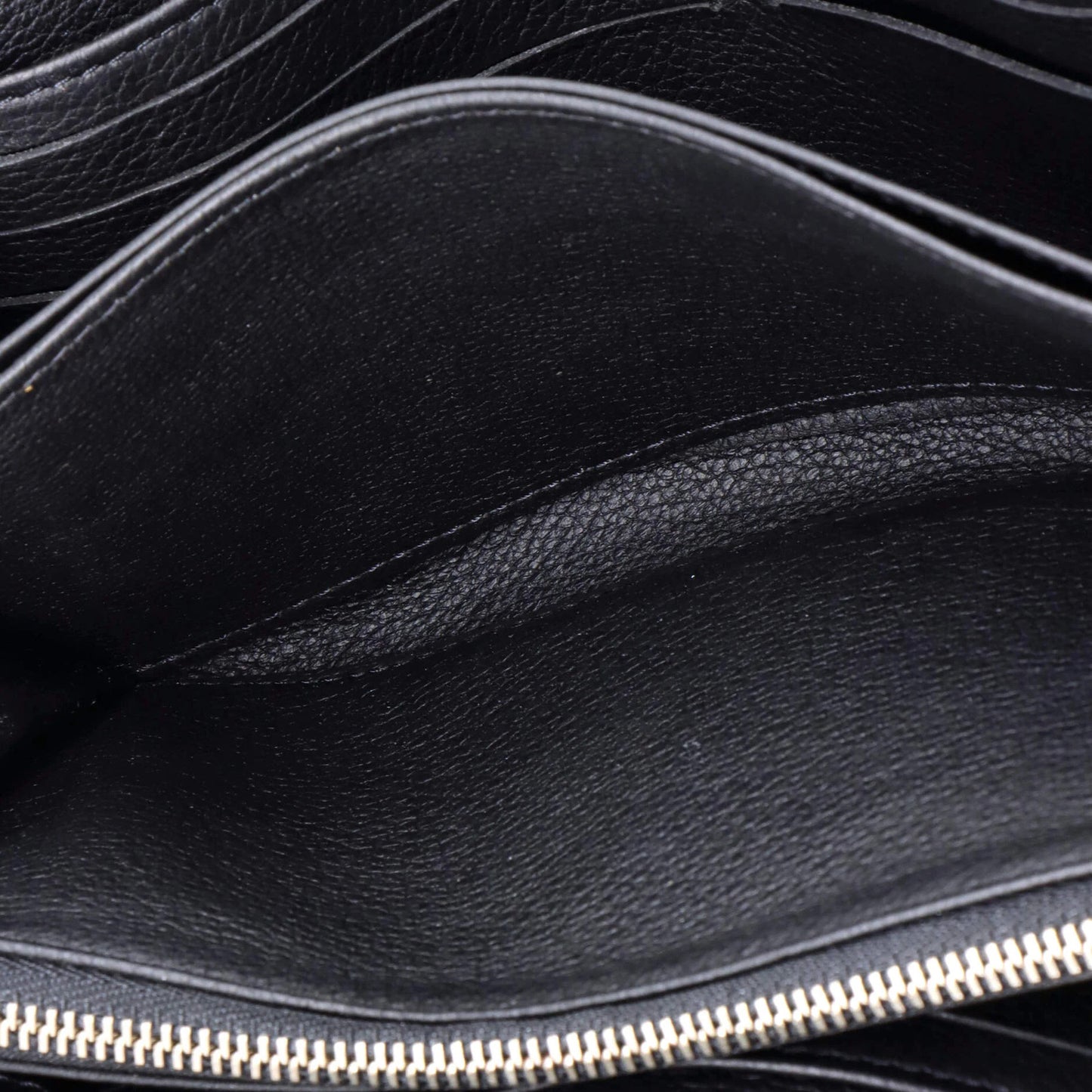Louis Vuitton Zippy Lockme Wallet Leather