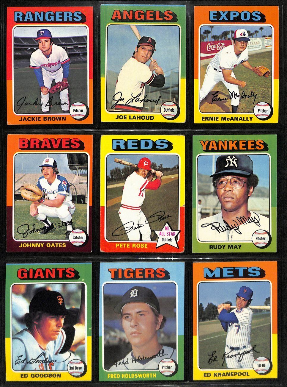 1975 Topps Baseball Card Complete Set (1-660)