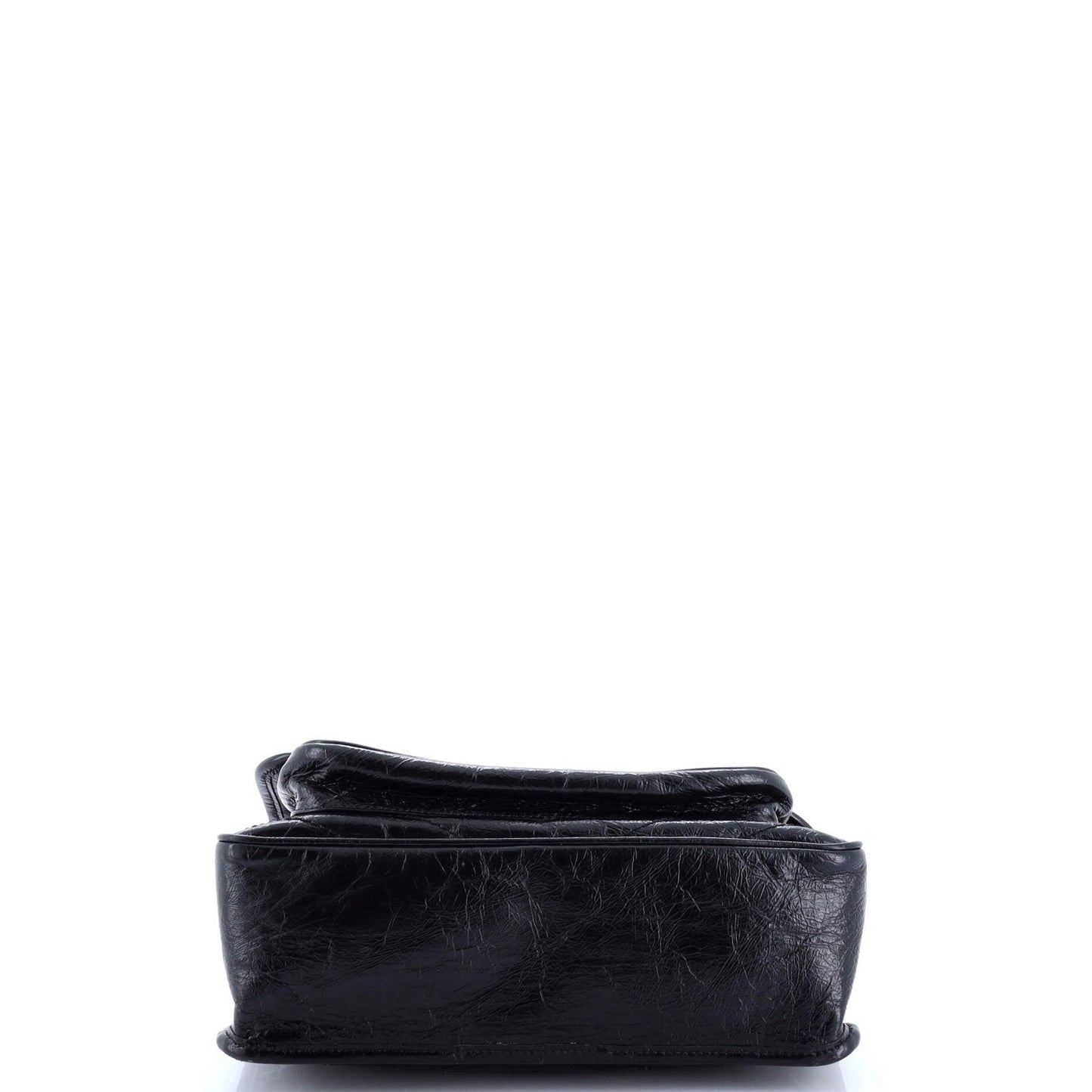 Saint Laurent Niki Chain Flap Bag Matelasse Chevron Leather Medium