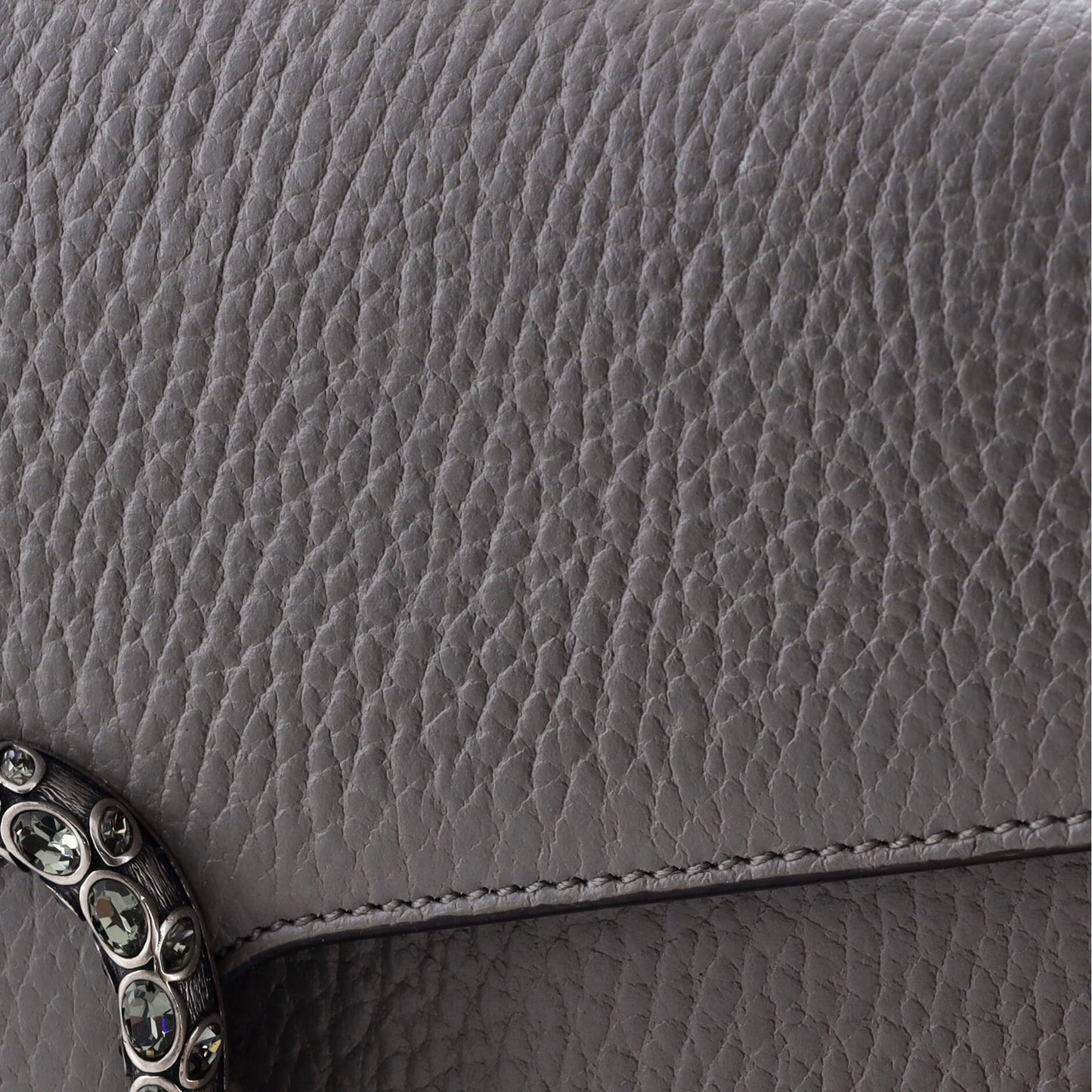 Gucci Dionysus Chain Wallet Leather With Embellished Detail Small