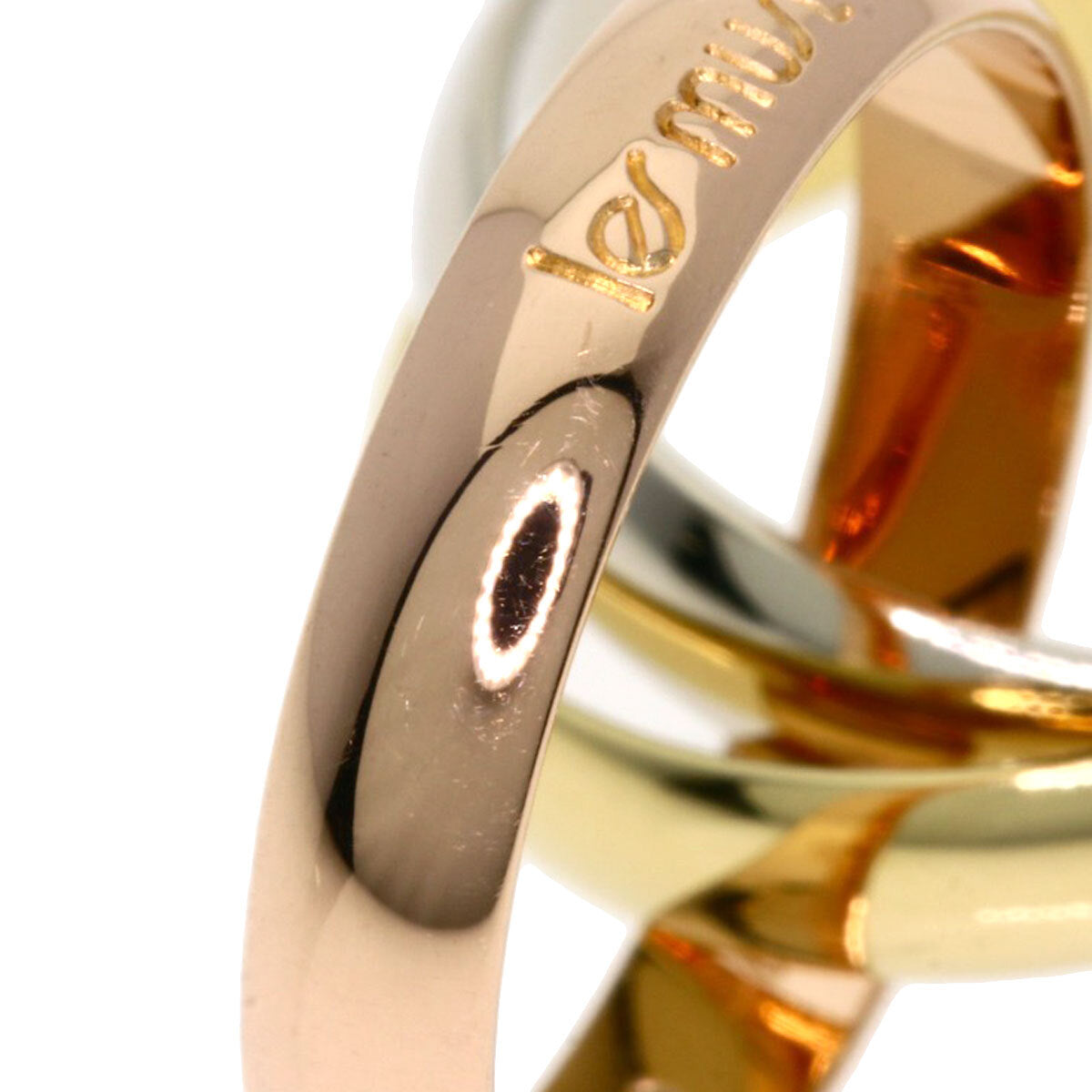 Cartier Ring Trinity #48 K18 Yellow Gold 18K