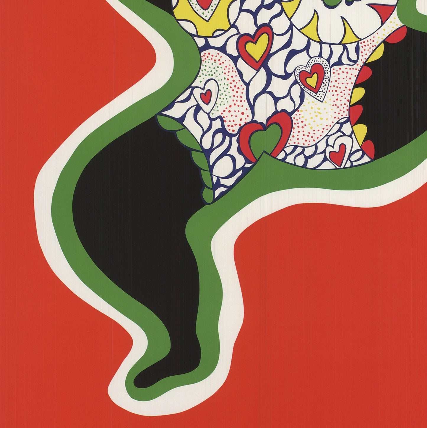 Niki De Saint Phalle Nana Power " Offset Lithograph