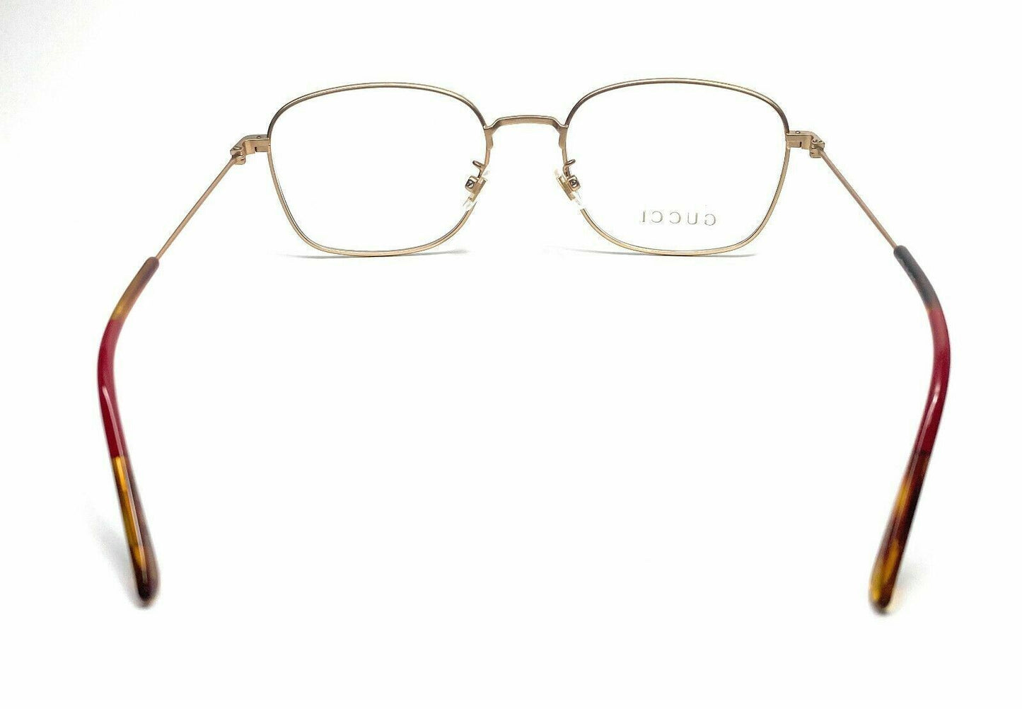 GUCCI GG0685OA 003 Gold Square Rectangle Men's