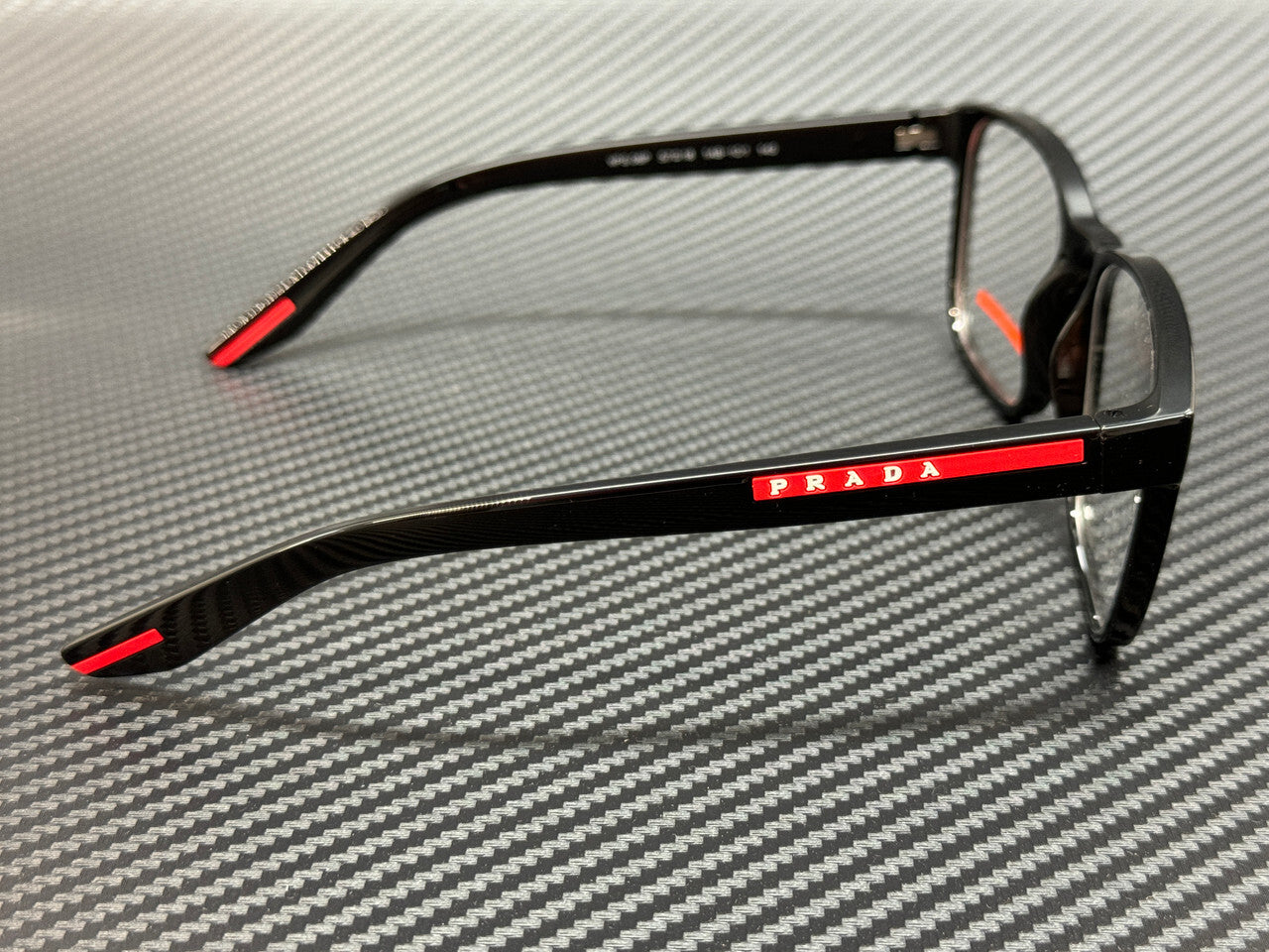 Prada Linea Rossa Ps 06Pv 1Ab1O1 Black Men'S 57