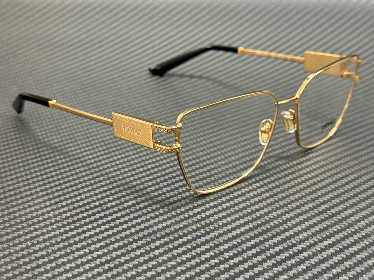 Versace Ve1301 1002 Gold Women'S 57 Mm Eyeglasses