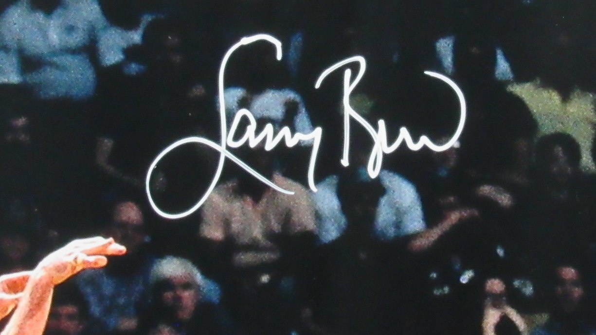 Larry Bird Hof Signed/Auto 16X20 Photo Boston