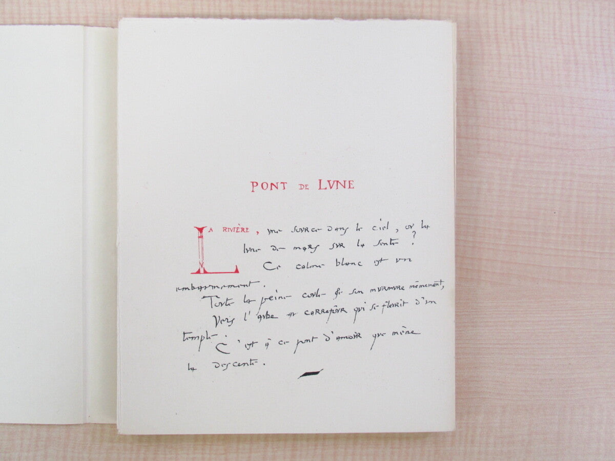 Andre Suares?Hai Kai D'Occident?With Autograph