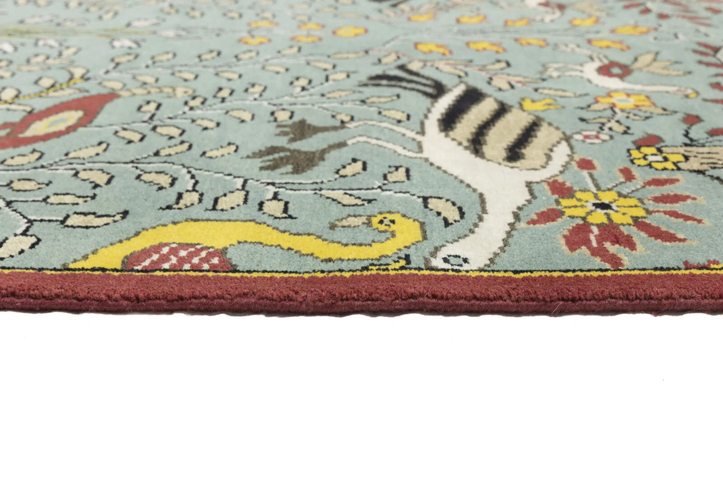 Handmade Chobi Oriental Rug 6X9 Ft Pictorial