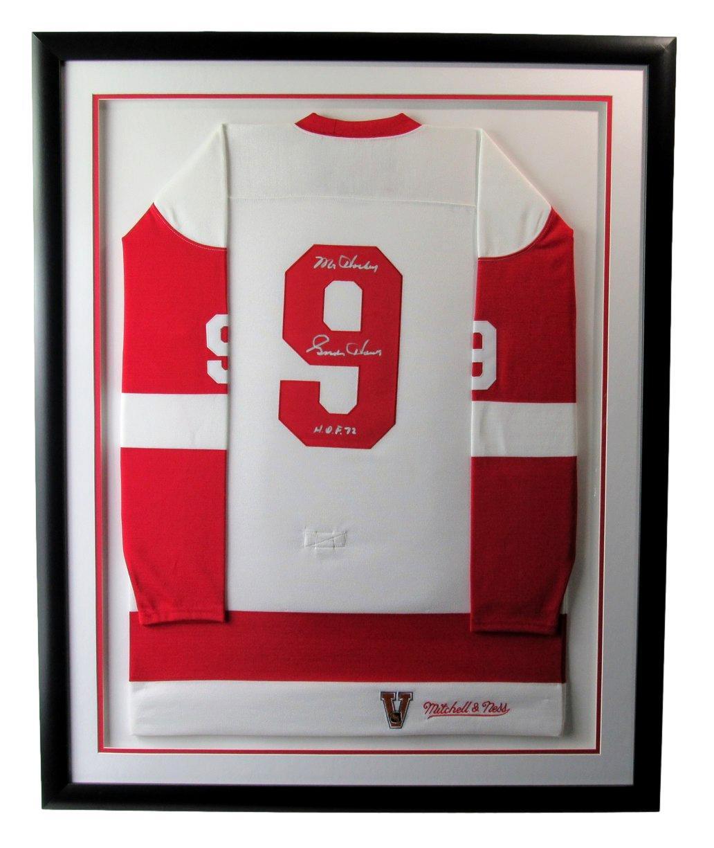 Gordie Howe Hof Signed/Inscribed Hockey Jersey
