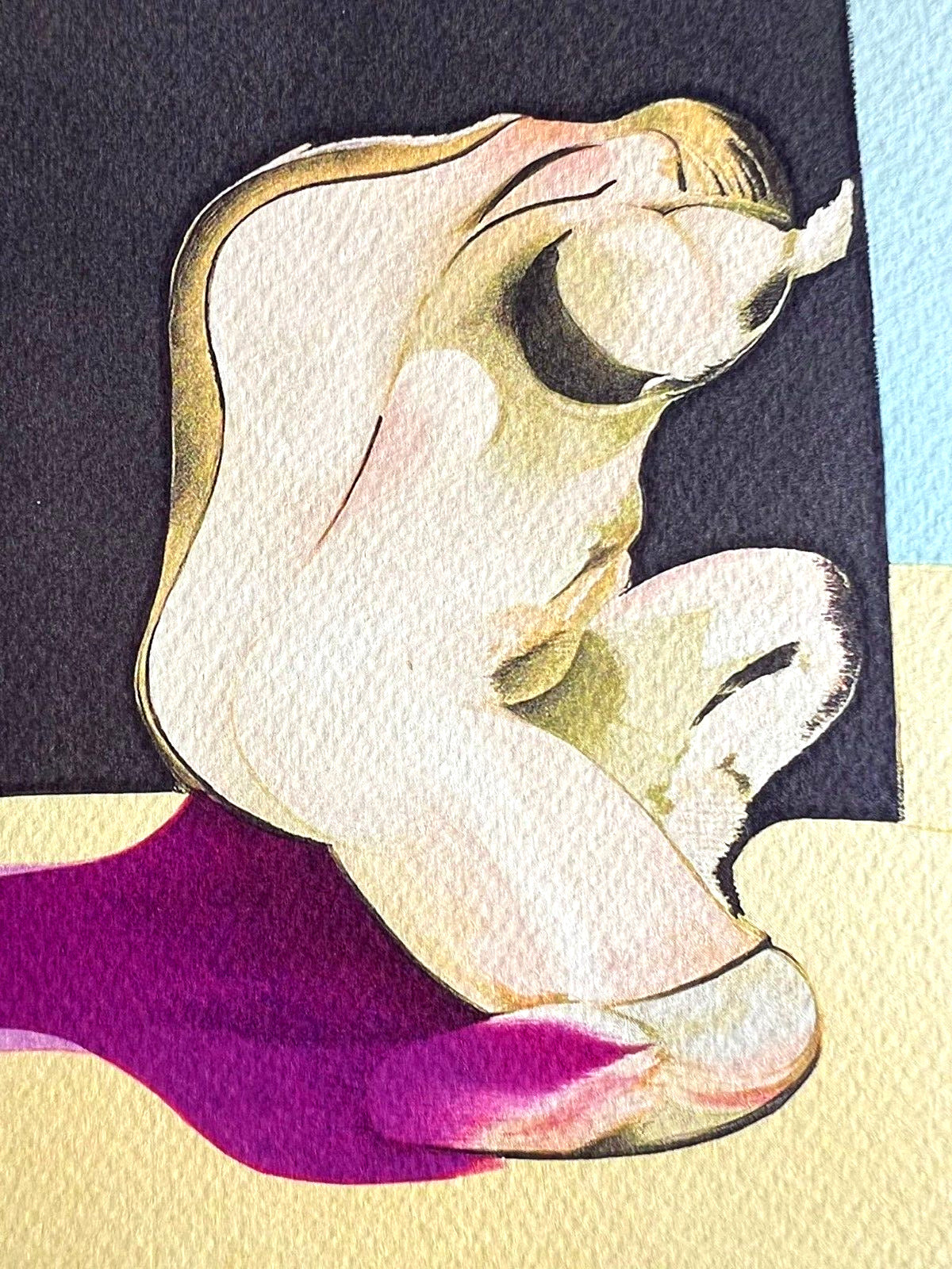Francis Bacon Lithograph Coa Signed In Pen