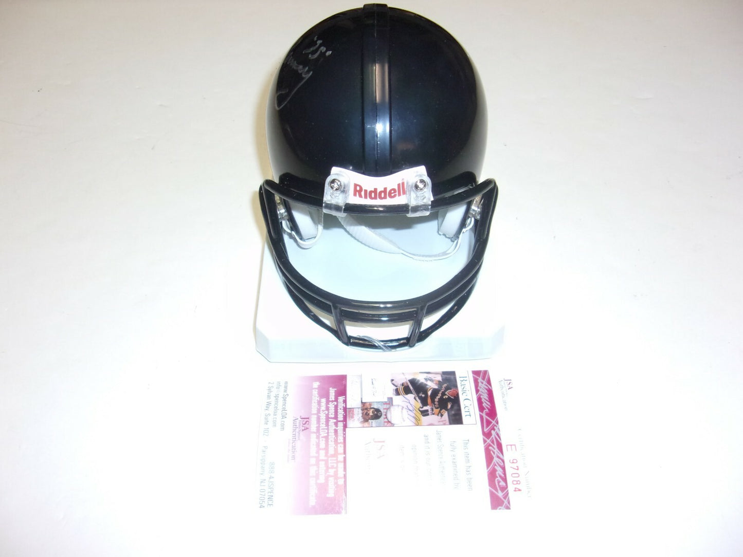 Jay Berwanger Chicago,Heisman Jsacoa Signed Mini