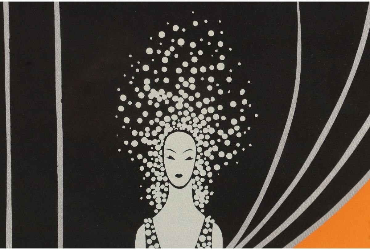 Erte "Printemps" Embossed Color Serigraph