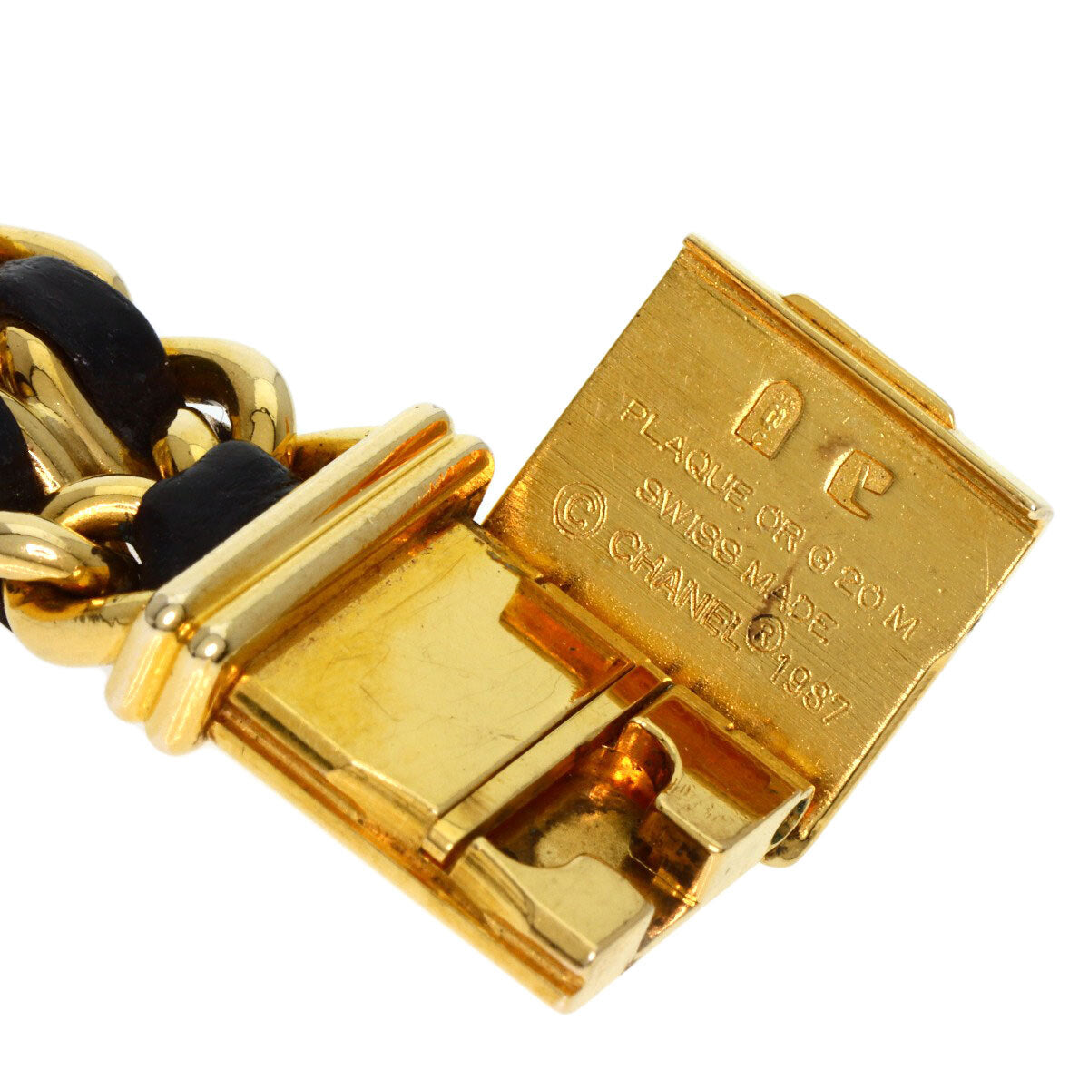 Chanel Premiere Watches H0001 Gold Plated/Leather Xgp Ladies