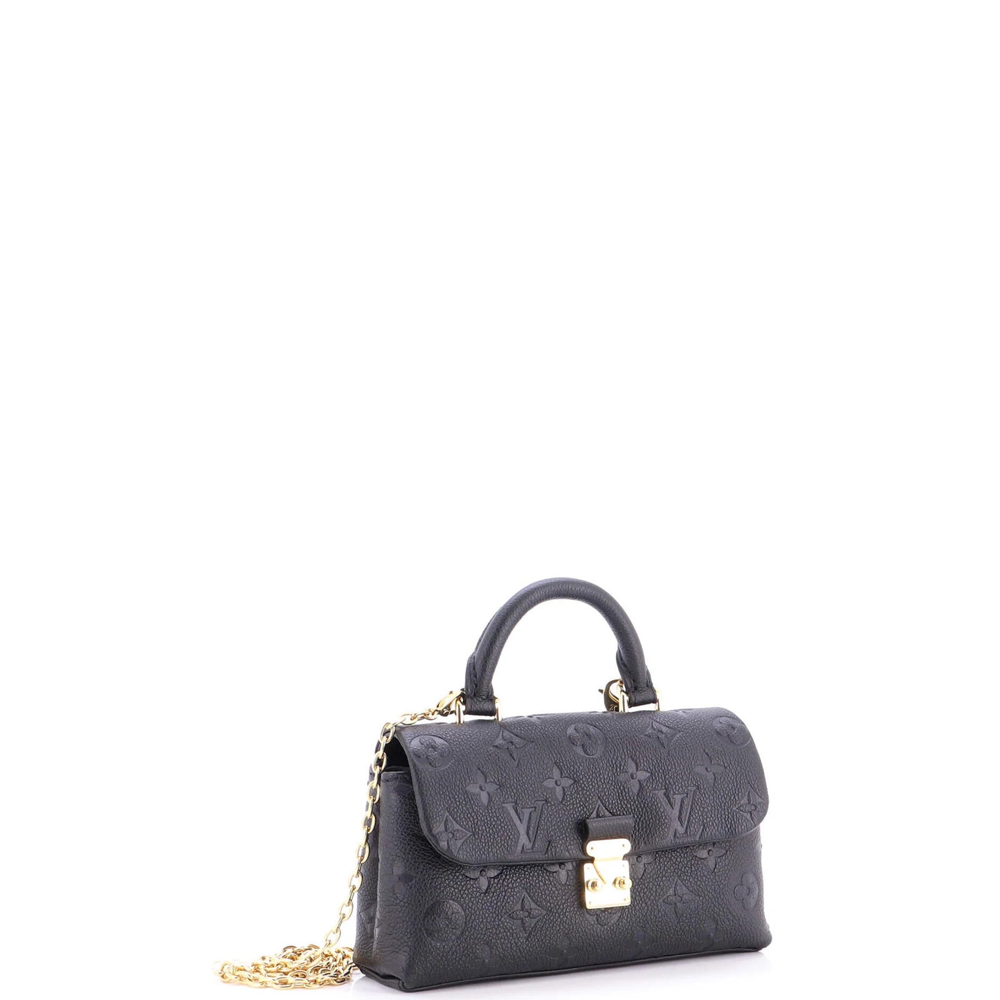Louis Vuitton Madeleine Handbag Monogram Empreinte Leather Nano