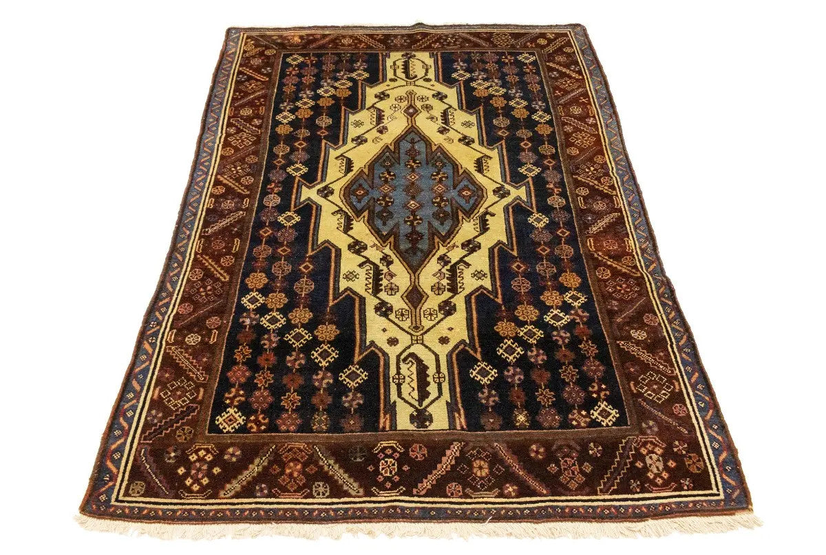 Antique Handmade Geometric Tribal Style Oriental