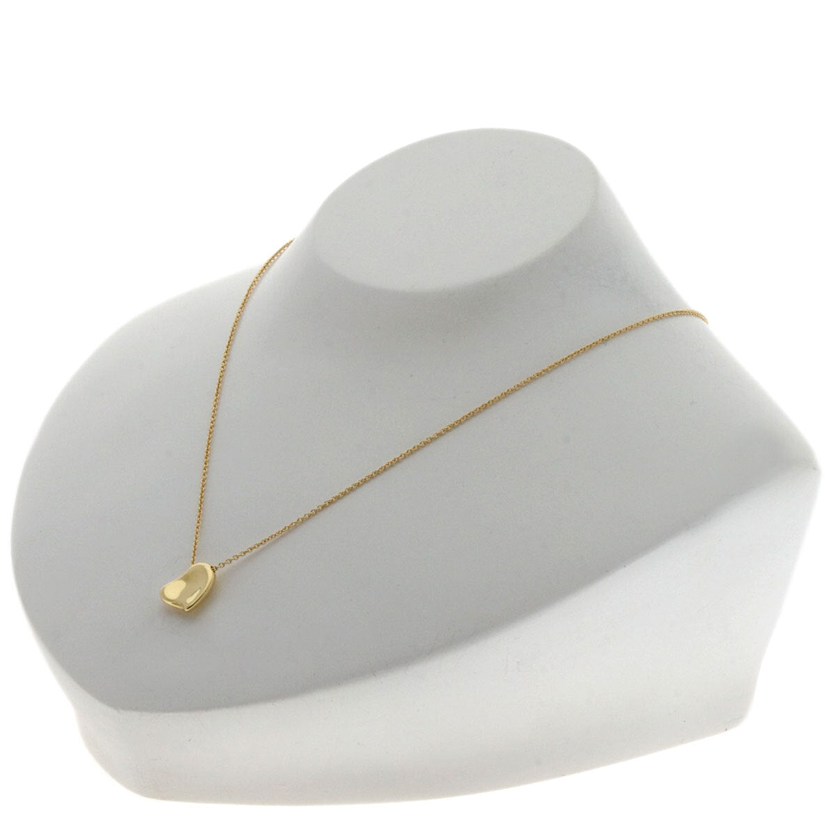 Tiffany&Co. Necklace Full Heart K18 Yellow Gold