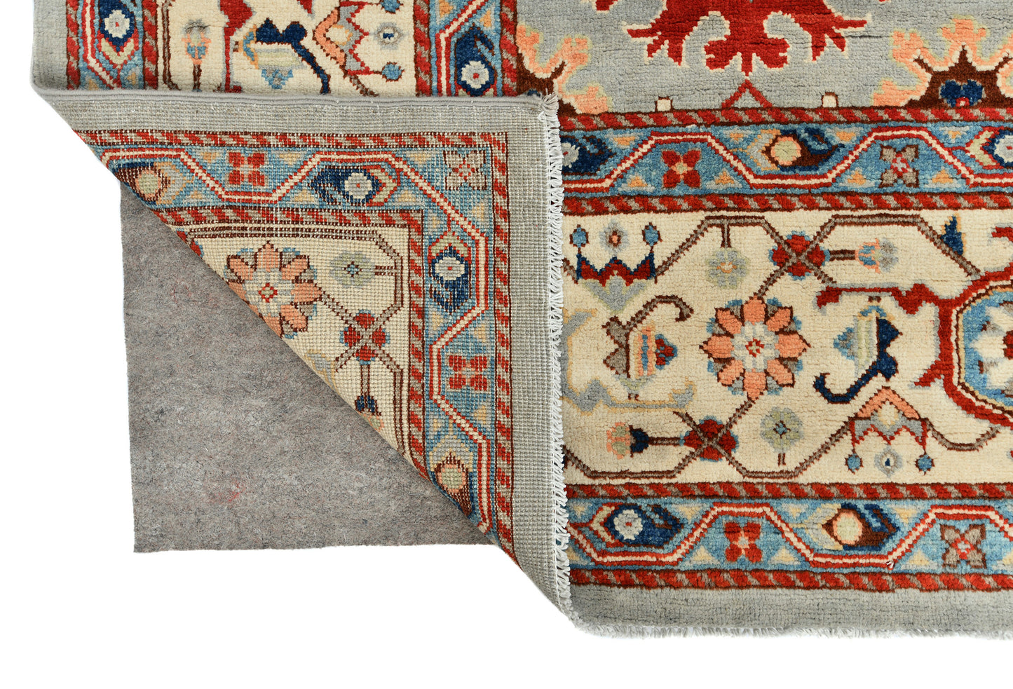 9X12 ft Handmade Kazak Serapi Oriental Rug Tribal