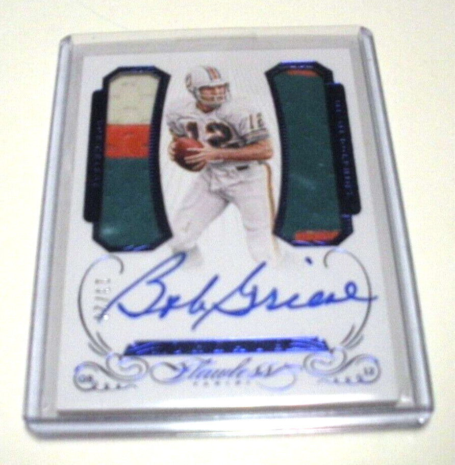 Bob Griese Dolphins Flawless 3Color Game Dual