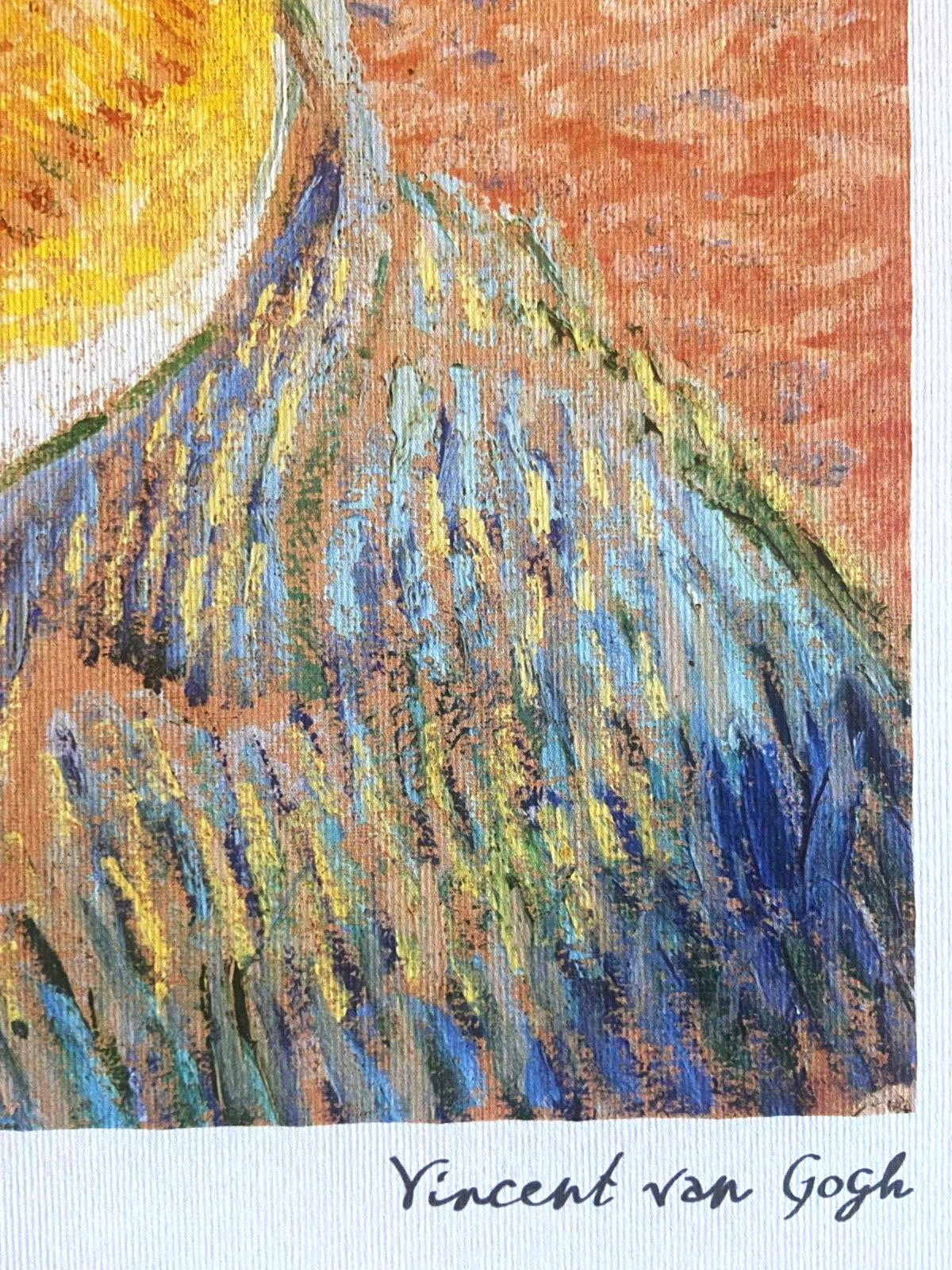Vincent Van Gogh Lithograph Coa Signed Numbered
