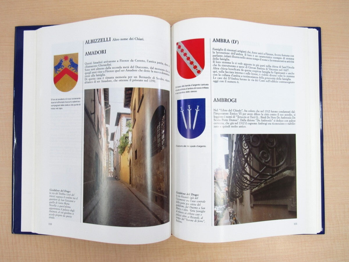 Roberto Ciabani Le Famiglie Di Firenze 4-Volume